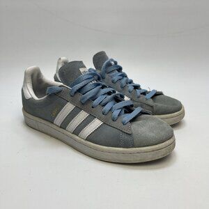 Adidas Campus Men’s US 6 ≈ Women’s US 7 Ash Baby Blue Suede Sneakers Casual Read